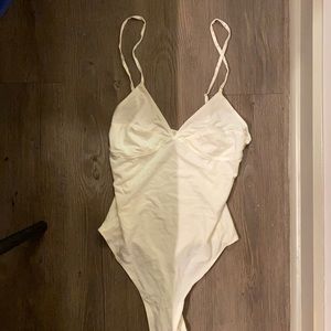 reformation never worn tank body suit.